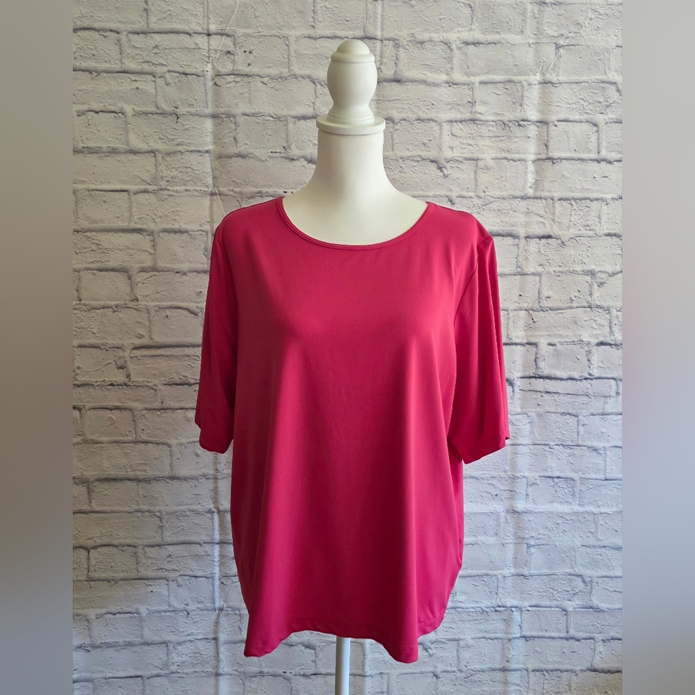 Lands' End Short Sleeve Rash Guard UPF 50